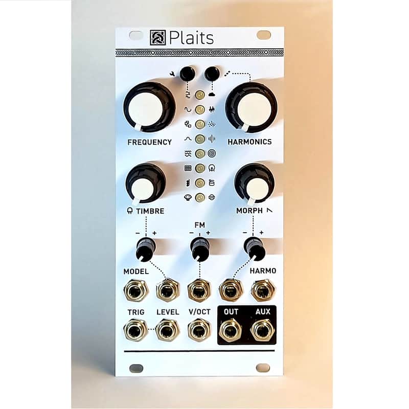 Plaits clone Eurorack Module + Red Panel image 1