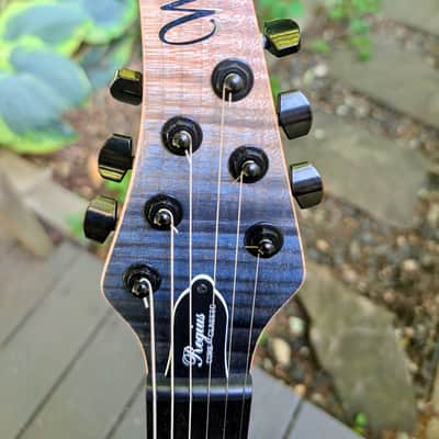 Mayones Regius Core Classic V24 6 (2021) | Bare Knuckle TKO Set | Neck-Through | Ebony Board | OHSC image 7