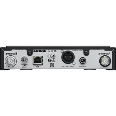 Shure SLXD24/SM58 Digital Wireless Handheld Microphone System with SM58 Capsule (G58: 470 to 514 MHz) image 5