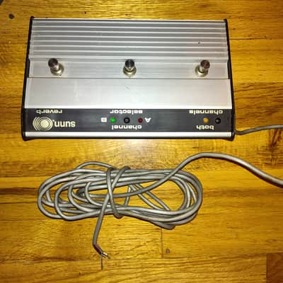 Sunn Channel selector 3 button Late 1970 - Silver image 1