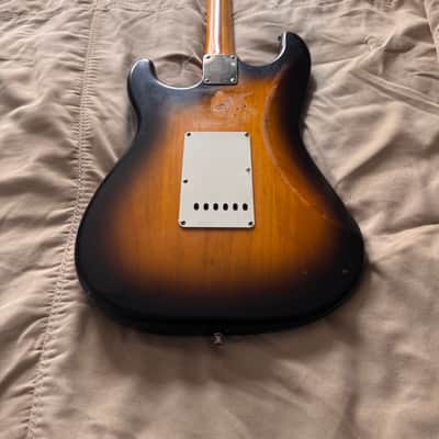 1999 Fender Stratocaster Classic 50's series - Two Tone Sunburst. MIM Many Upgrades! image 10