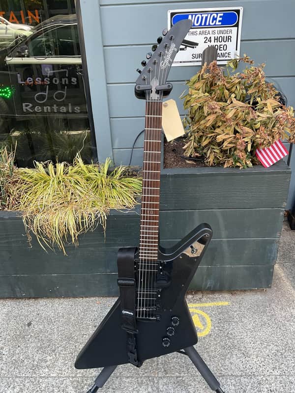 Epiphone '58 Goth Explorer | Reverb