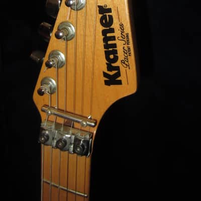 Vintage 1980's Kramer Pacer Imperial Black w/ Original Case image 3