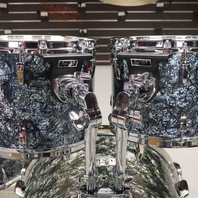 Pearl Export EXR Limited Edition 4pc Drum Kit Set - Blue Prism 22/16/13/12" image 4