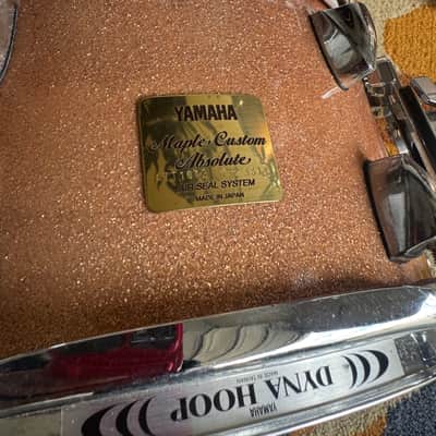 Yamaha Maple Custom Absolute- Made in Japan – Pink Champagne Sparkle (RARE) image 9