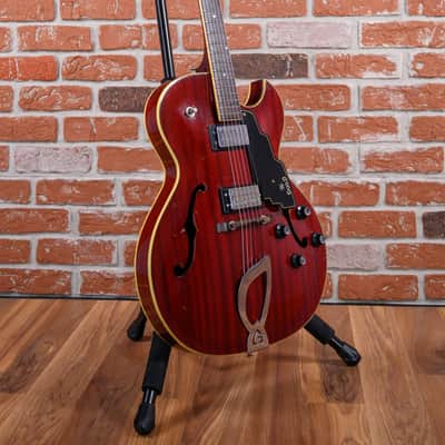 Guild Starfire II in Cherry Finish 1961 w/OHSC (Mods) image 3