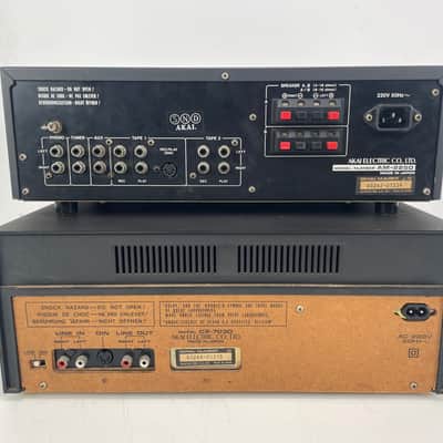 Akai - AM-2250/CS-703D - Amplifier/Cassette-Deck Set - Serviced (Repaired/New Belts) image 7