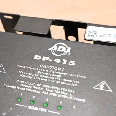 Elation DP-415 4-Channel Dimmer/Switch Pack CG011SC image 8