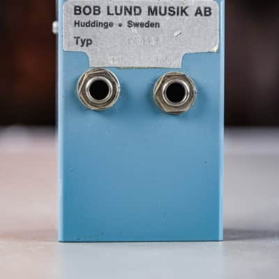 USED Bob Lund Typ Helge Boost Pedal blue image 1