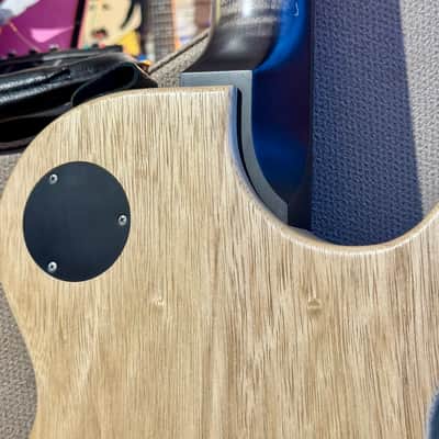 Nik Huber LEFT HANDED  KRAUSTER II “ Custom Shop” KORINA &  Super Flame Top  2016  Charcoal Black image 14