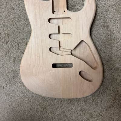 Raw Guitar Body Alder Body Stratocaster Style image 4
