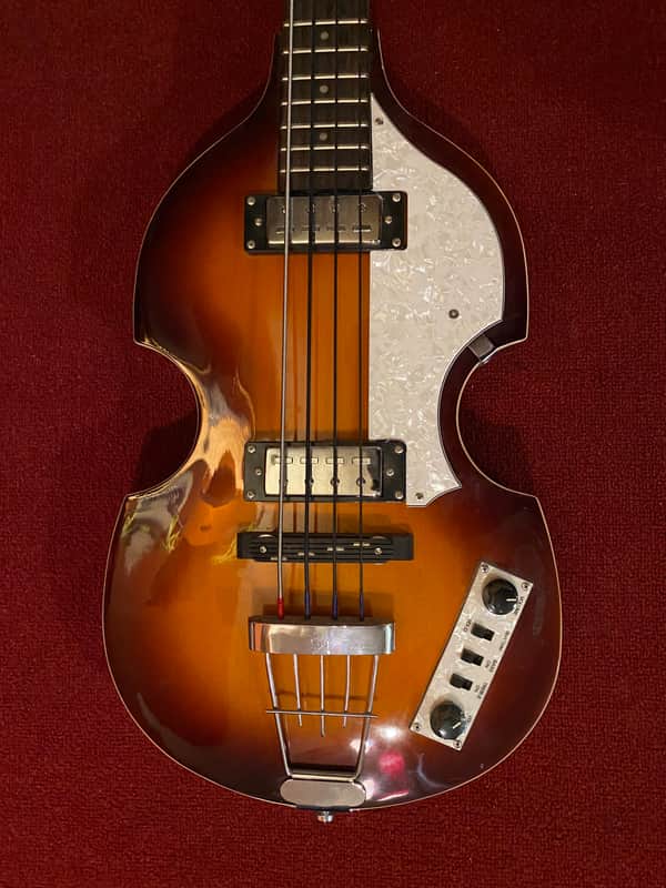 Hofner B-Bass Hi-Series 2017 - Tobacco Burst image 1