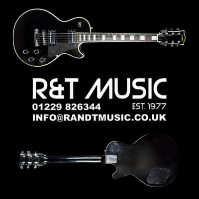 Satellite Les Paul Standard 1970's Black Beauty Vintage 70s Singlecut LP Electric Guitar image 5