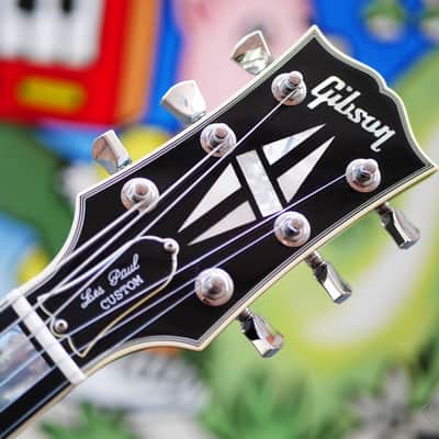 2012 Custom Shop Gibson Les Paul Custom Silverburst image 3