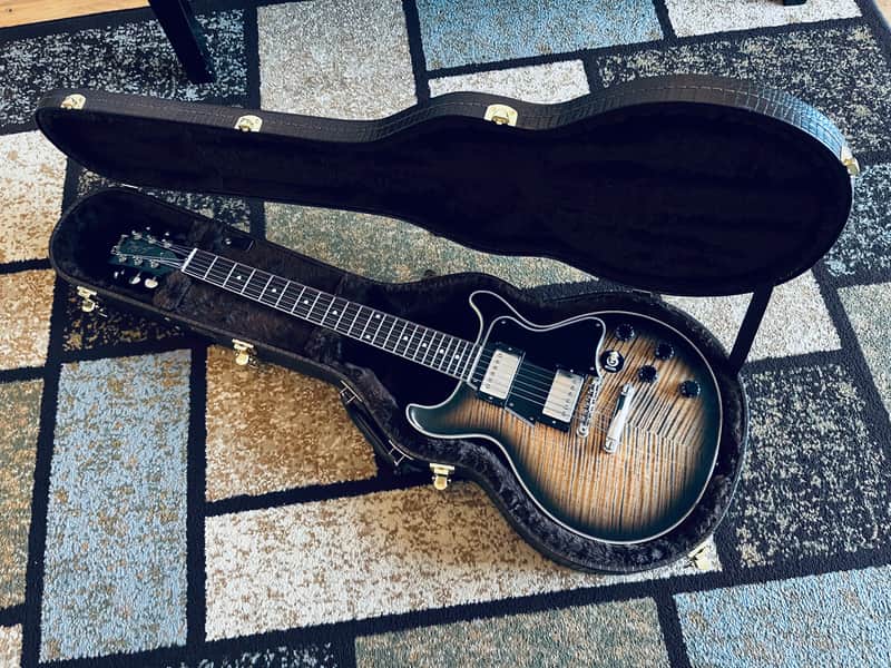 Gibson Custom Shop Les Paul Special Double Cut Figured 2022 Cobra Burst image 1