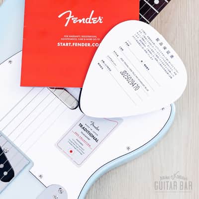 2025 Fender Traditional II ‘60s Telecaster Stardust Blue, Near-Mint w/ Hangtags, Japan MIJ image 15