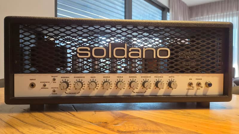 Soldano SLO-100 Head 2022. - Black image 1