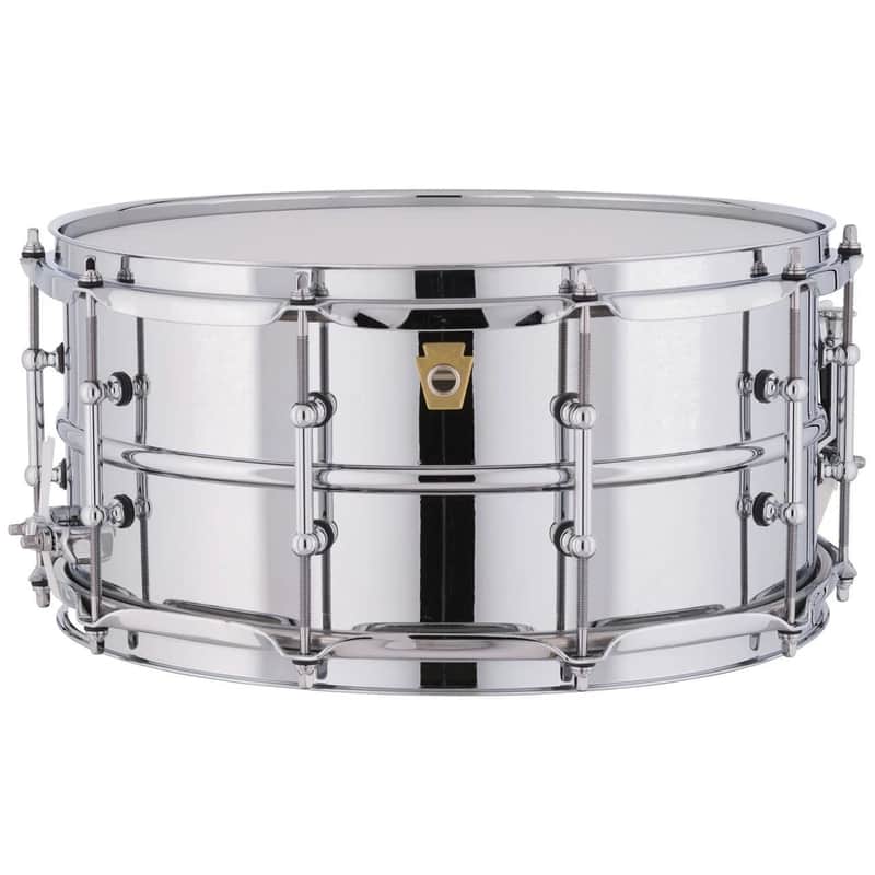 Ludwig LM402T Supraphonic 6.5x14" 10-Lug Aluminum Snare Drum with Tube Lugs - NEW! image 1