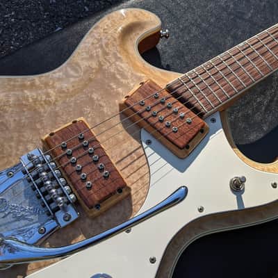 1986 Mosrite Joe Maphis Custom by Semie Moseley Birdseye Maple Signed One-of-a-kind Rare Vintage image 8