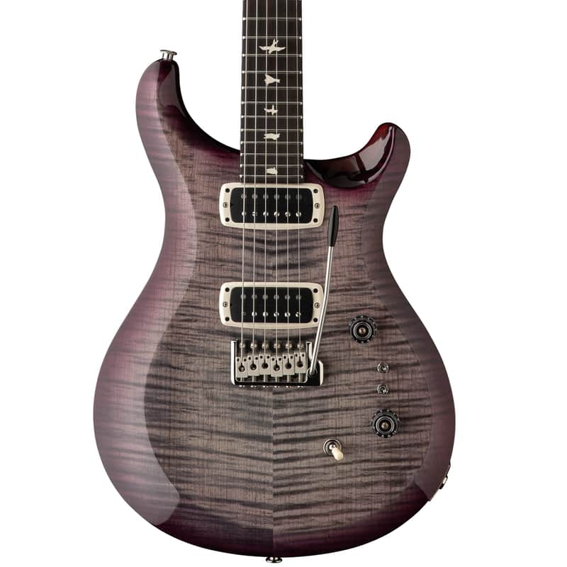 PRS S2 Custom 24-08 Faded Gray Black Purple Burst w/bag image 1