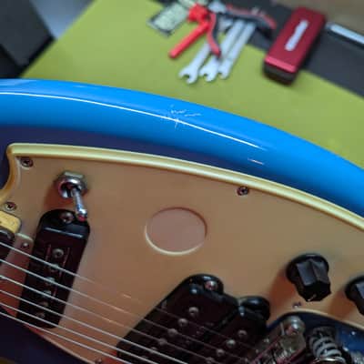 1970 Yamaha flying banana SG-3C- Ako Night Blue image 16