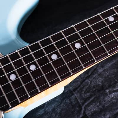 Fender Japan Traditional 60s Mustang 2022 - Daphne Blue - VERY GOOD condition image 7