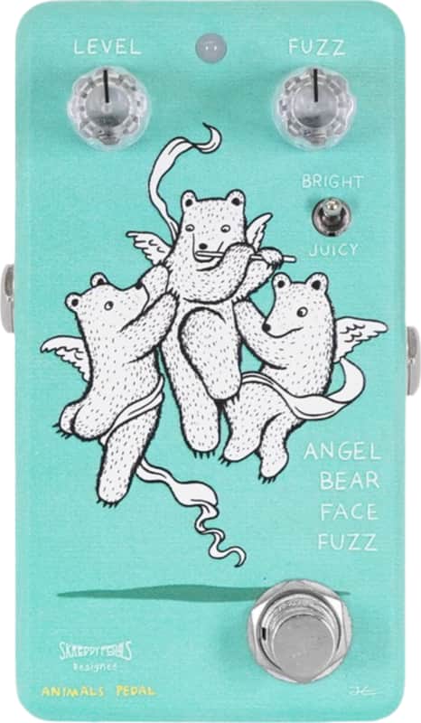 Animals Pedal Angel Bear Face Fuzz Effects Pedal image 1