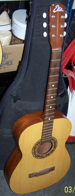 Eko Small Acoustic Guitar 1970's image 1