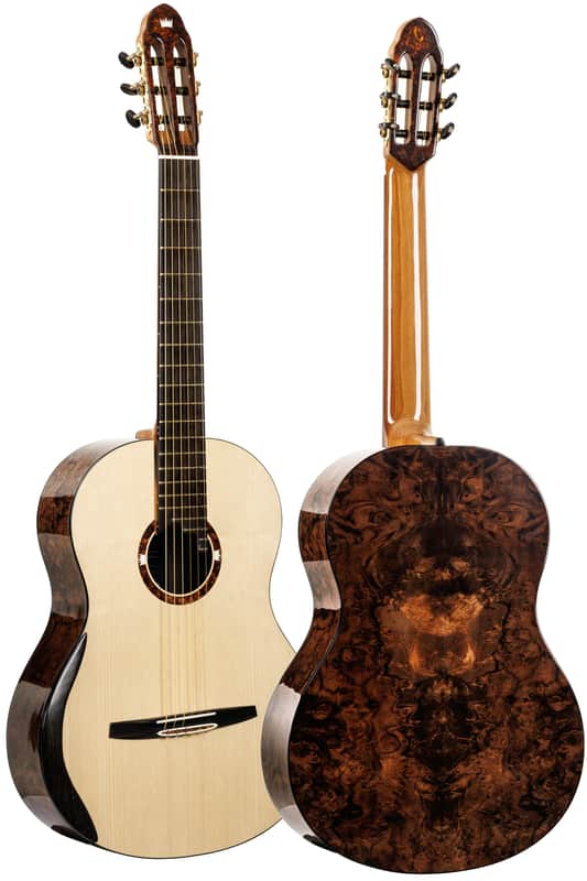 Turkowiak Classical Guitar NEW MODEL Opus Virtuoso Double-Top #659 Spruce Redwood / Black Walnut image 1
