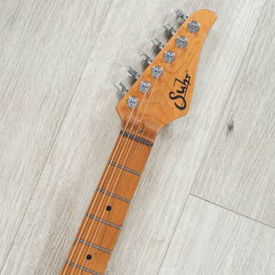 Suhr Andy Wood Signature Modern T Guitar, SS Pickups, Wilkinson 3-Saddle Bridge, AW Silver image 8