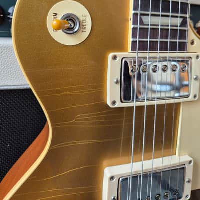 Gibson 1957 Les Paul Goldtop Reissue Murphy Lab Ultra Light Aged 2024 - Double Gold image 13
