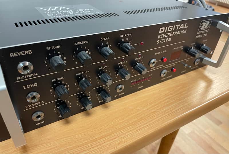 Dynacord DRS-78 vintage digital Reverb Delay DRS 78 | Reverb