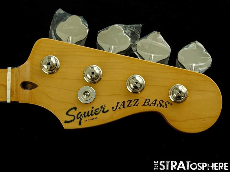 Fender Squier Classic Vibe 70s Jazz J Bass, NECK & TUNERS, Block Inlays, Maple image 1