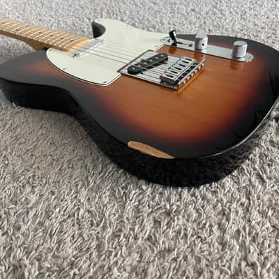 Fender Standard Telecaster 2015 Sunburst MIM Maple Fretboard Guitar + Gig Bag image 3