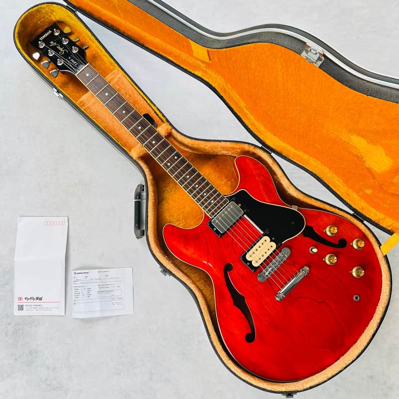 Yamaha SA-700 Super Axe 1977 - Transparent Red | Reverb