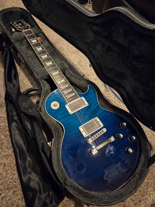 Gibson Les Paul Standard 2004 - Midnight Manhattan Blue image 1