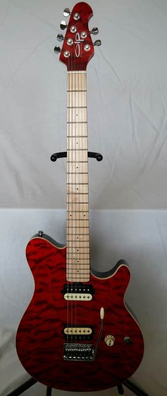 OLP by Ernie Ball MM1 Red Quilt Top Very Good Condition image 1