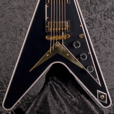 Gibson Custom Shop Flying V Custom Ebony image 2