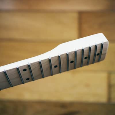 Telecaster Neck – Maple | Unfinished | 21 Frets | Bone Nut image 12