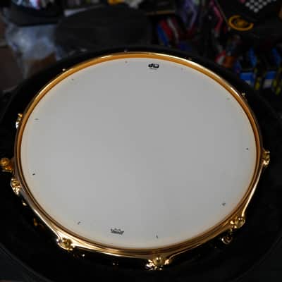 DW USA Collector's Series R30 "Starman" Neil Peart Signature Edge 6x14" Icon Snare Drum image 18