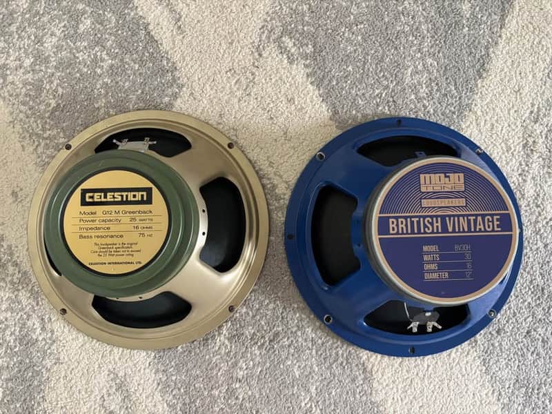 Celestion G12M Greenback & Mojotone BV30H image 1
