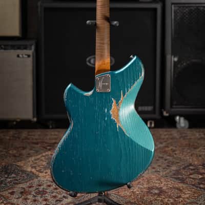 Novo Custom Shop Serus J Electric Guitar - Ocean Turquoise with Gig Bag image 7
