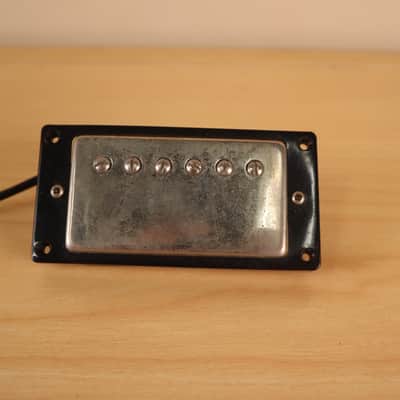 1990s DiMarzio DP-195 Classic PAF Humbucker Pickup 7.69ohms Nickel image 3