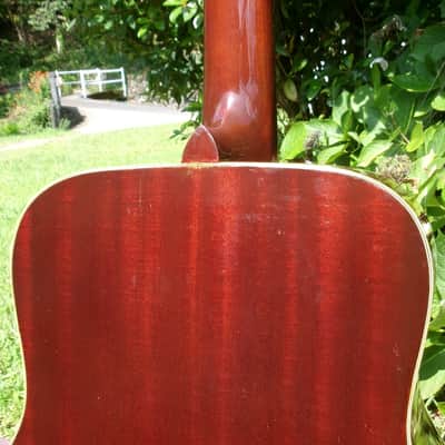1969 Yamaha Nippon Gakki FG230 Red Label 12 strings guitar Natural image 8