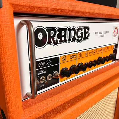Orange Rockerverb 50 MK III 2-Channel 50-Watt Guitar Amp Head 2014 - Present - Orange image 4