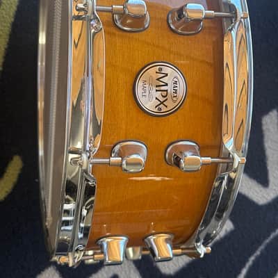 Mapex MPML0554 MPX Maple 10x5.5" Snare Drum 2014 - 2022 - Transparent Natural image 3