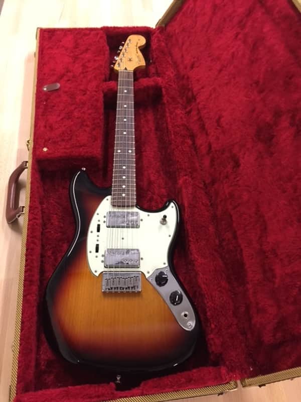 Fender  Pawn Shop Mustang Special Tobacco Burst MIM - Beautiful Guitar with Case image 1