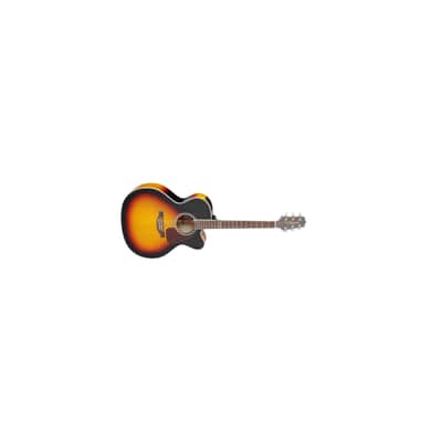 Takamine GJ72CE Solid Spruce Top / Layered Maple Jumbo Acoustic-Electric Guitar - Brown Sunburst image 8