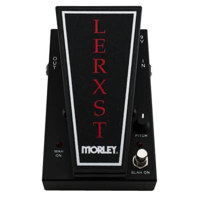 Lerxst Blah Blah Alex Lifeson Signature Wah Pedal by Morley w/ Hand-Signed Backstage Laminate image 8