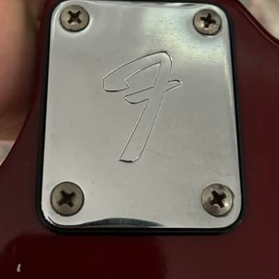1978 Fender Musicmaster Bass Guitar - Wine Red image 6